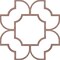 Ekena Millwork 83W x 83H x 38T Large Anderson Decorative Fretwork Wood Ceiling Panels, Walnut CELW83X83X0375ANDWA - alternate 9